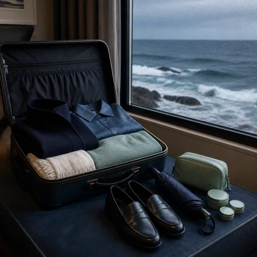 L'art de la valise d'automne : voyager léger avec un vestiaire luxe polyvalent