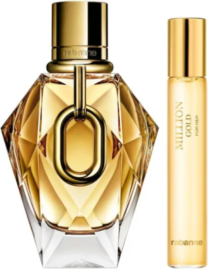 Paco Rabanne Million Gold Eau de Parfum 90 ml Kit de voyage