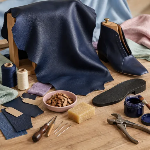 Élégance en bottines bleu marine : guide expert pour choisir des modèles en cuir haut de gamme