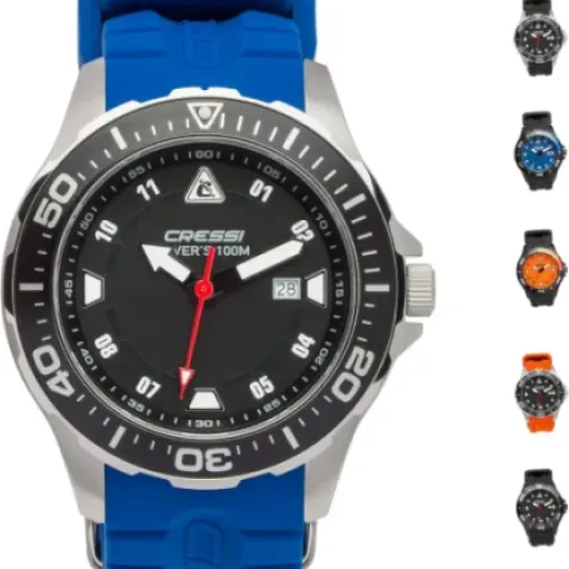 Avis Cressi Manta Colorama : la montre de plongée simple et robuste pour le quotidien aquatique