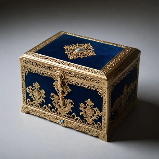 Élégance intemporelle : la boîte à bijoux d'Aspinal of London
