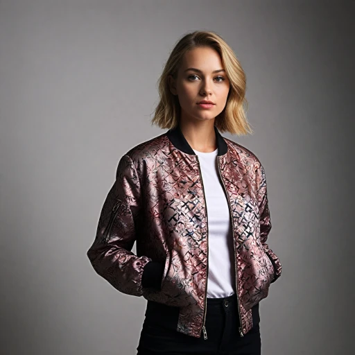 L'élégance du bomber zippé signé Kenzo