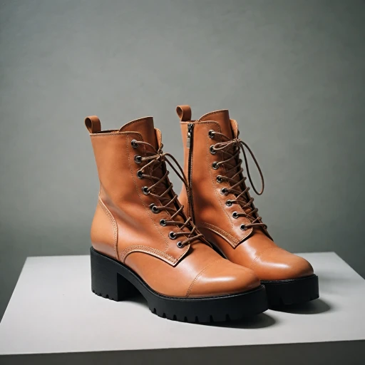 L'élégance audacieuse des bottes à lacets signées Rick Owens