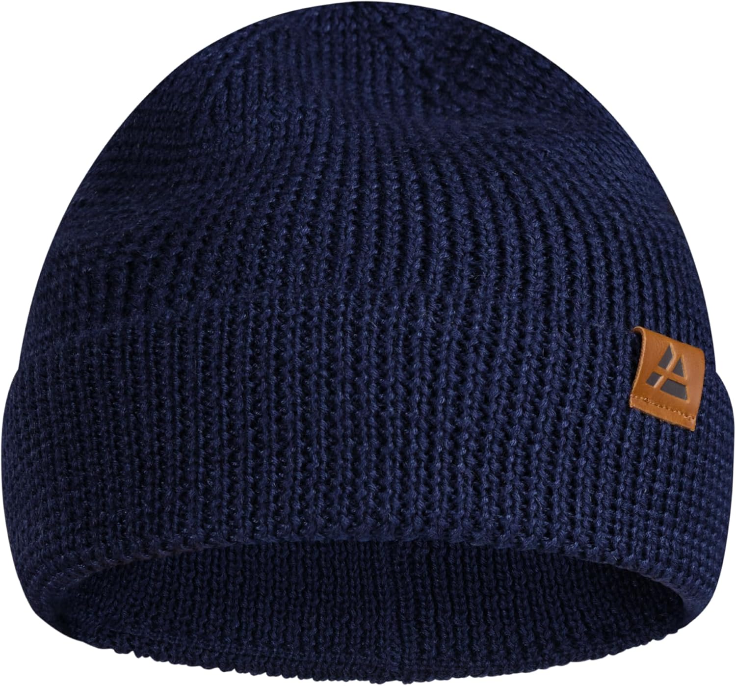 Bonnet en Laine Mérinos, Bonnet Thermique Automne-Hiver, Bonnet de Pêcheur, pour Hommes et Femmes Taille unique Bleu