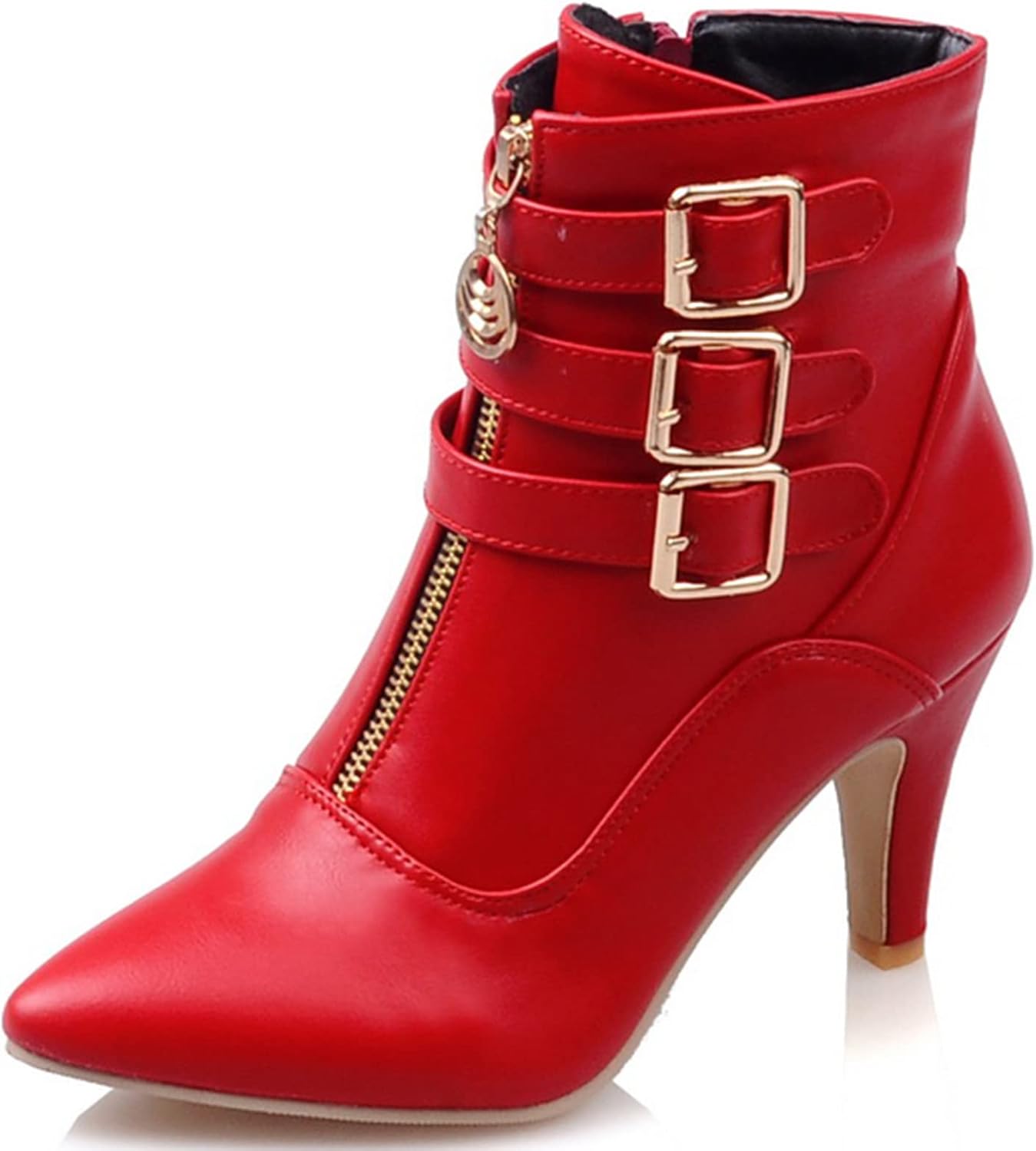 Femme Pointu Aiguille Bottes Hautes Bottes de Cheville