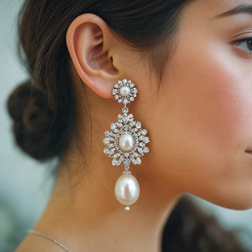 L'élégance intemporelle des boucles d'oreilles en perles de Chanel
