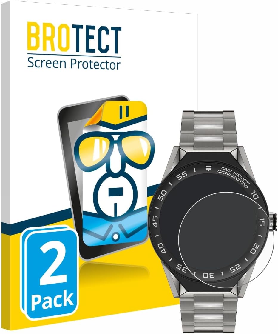 Protection Ecran pour TAG Heuer Connected Modular 45 (2 Pièces) - Film Protection Ultra Clair