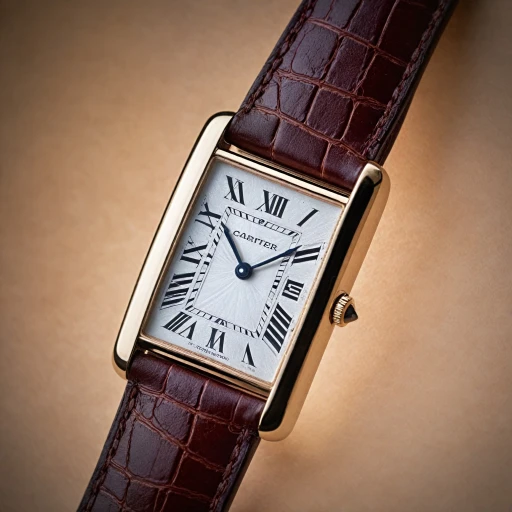 Choisir le bracelet idéal pour votre montre Cartier Tank Solo