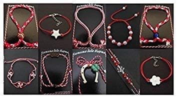 Lot de 7 bracelets bulgares Martenitsa fabriqués à la main