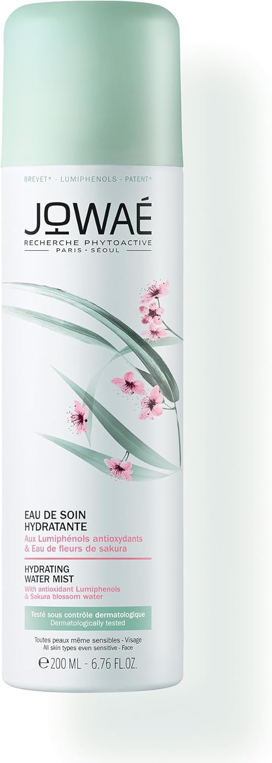 Jowaé - Eau de Soin Hydratante à l'Eau de Fleurs de Sakura 200ml - Soin visage - Toutes peaux - Peaux sensibles - 97% d'ingrédients d'origine naturelle - Hydrate - Rafraîchit