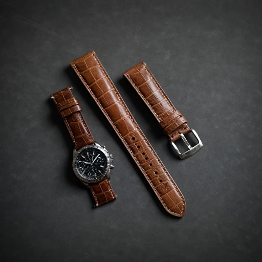 L'élégance intemporelle du bracelet de montre en crocodile signé Cartier