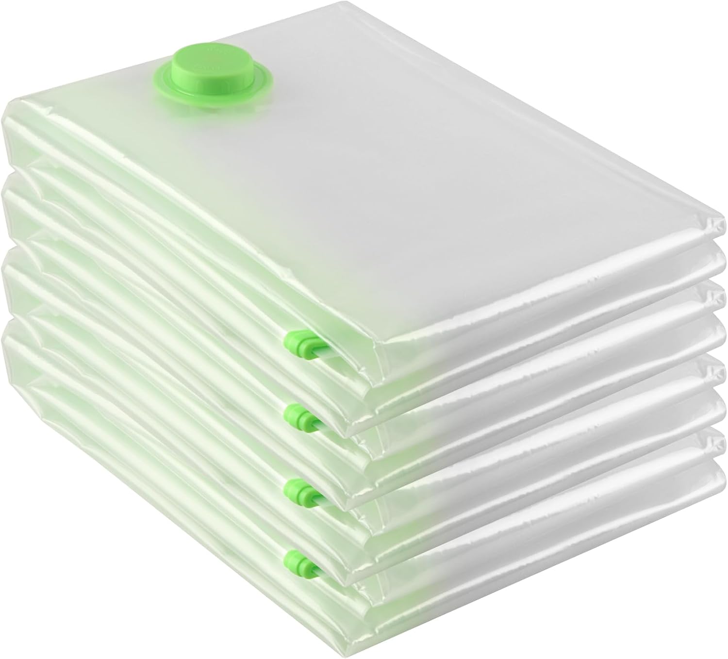 Hikkon Sacs Sous Vide Vetement Aspirateur 4x XXL(130 x 100 cm) - Grande Housse de Rangement Sous Vide pour Vêtements, Couettes, Literie, Oreillers - Gagnez 80% d'Espace de Rangement(4 Pièces) 4x XXL(130x100 cm)