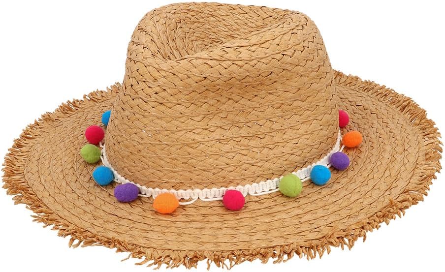 Boland - Chapeau de paille pour adultes, chapeau pour déguisements, carnaval et fête à thème, couvre-chef