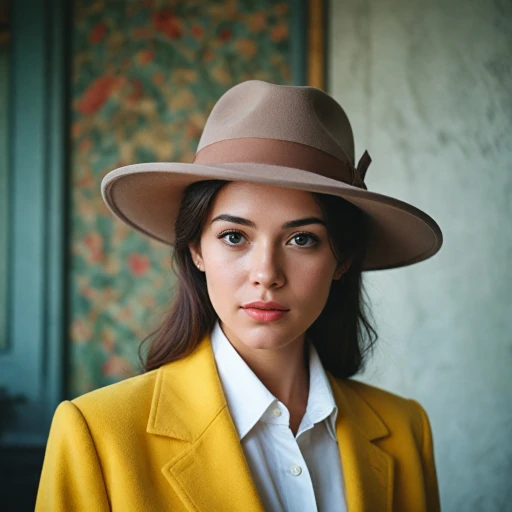 L'élégance intemporelle du chapeau en feutre Borsalino