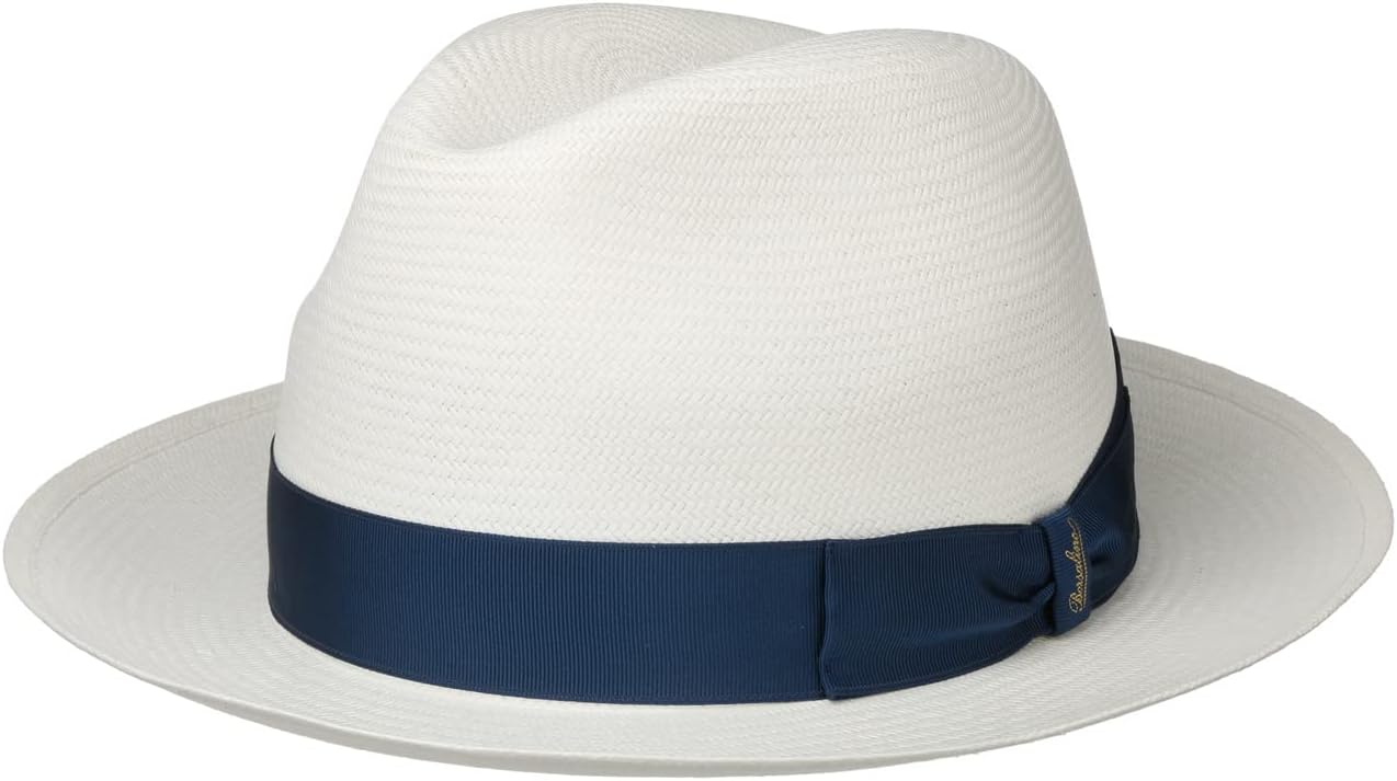 Borsalino Chapeau Panama Black Small Chapeau Panama Chapeau de Plage