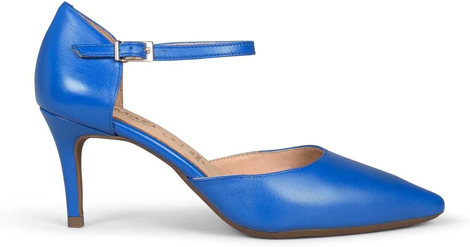 Escarpins de soirée en Cuir avec Bracelet - Technologie de Confort - Printemps 2023