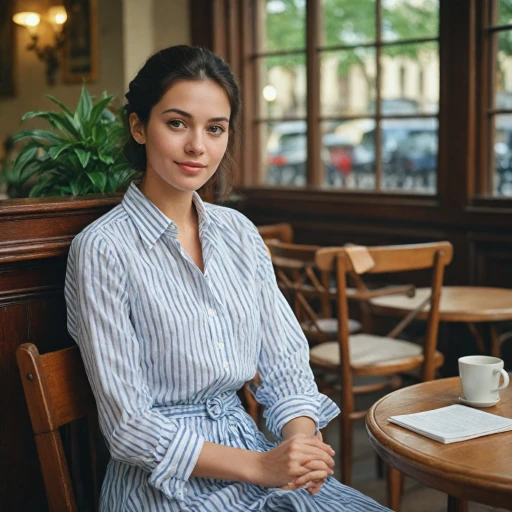 L'élégance intemporelle de la chemise à rayures d'ami paris