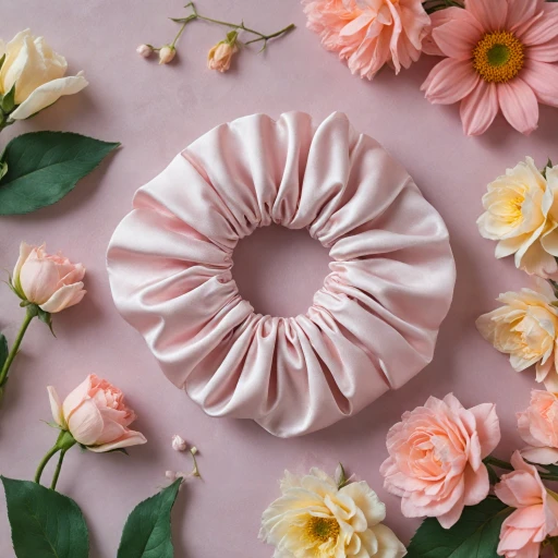 Le charme du chouchou en satin dans l'univers de la beauté LVMH
