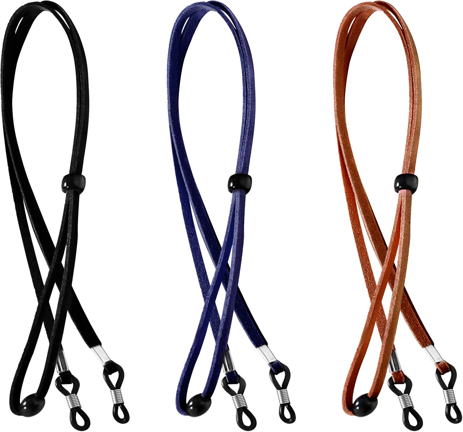 Cordon Lunettes, 3 Pièces Cordon Lunettes Femme, Lunettes Chaîne Lanière, Attache Lunette, Cordons à Lunettes, pour Femmes Hommes