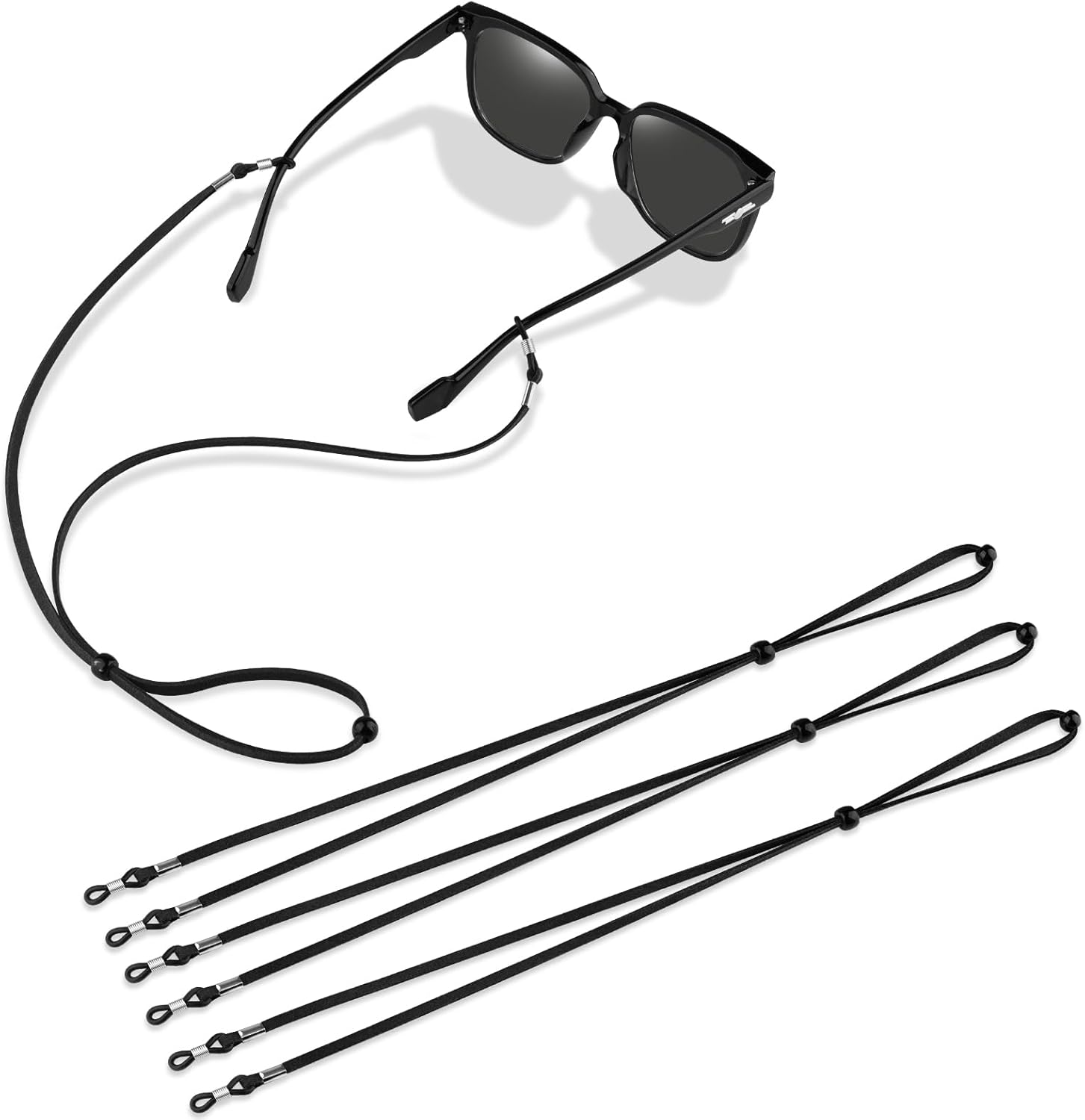 Cordon Lunettes, 3 Pièces Cordon Lunettes Femme, Lunettes Chaîne Lanière, Attache Lunette, Cordons à Lunettes, pour Femmes Hommes