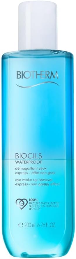Biotherm, Biocils Démaquillant Express Biphasé , Waterproof, Convient aux Yeux Sensibles, 100ml
