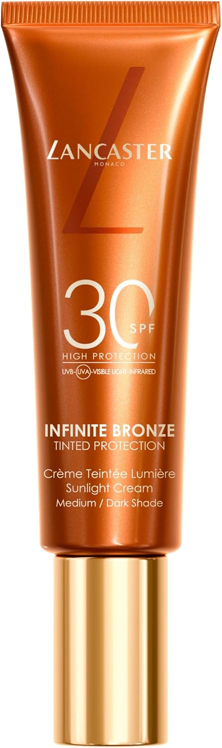 Lancaster Infinite Bronze Tinted Protection Sunlight Crème SPF30 Medium / Dark Shade 50 ml
