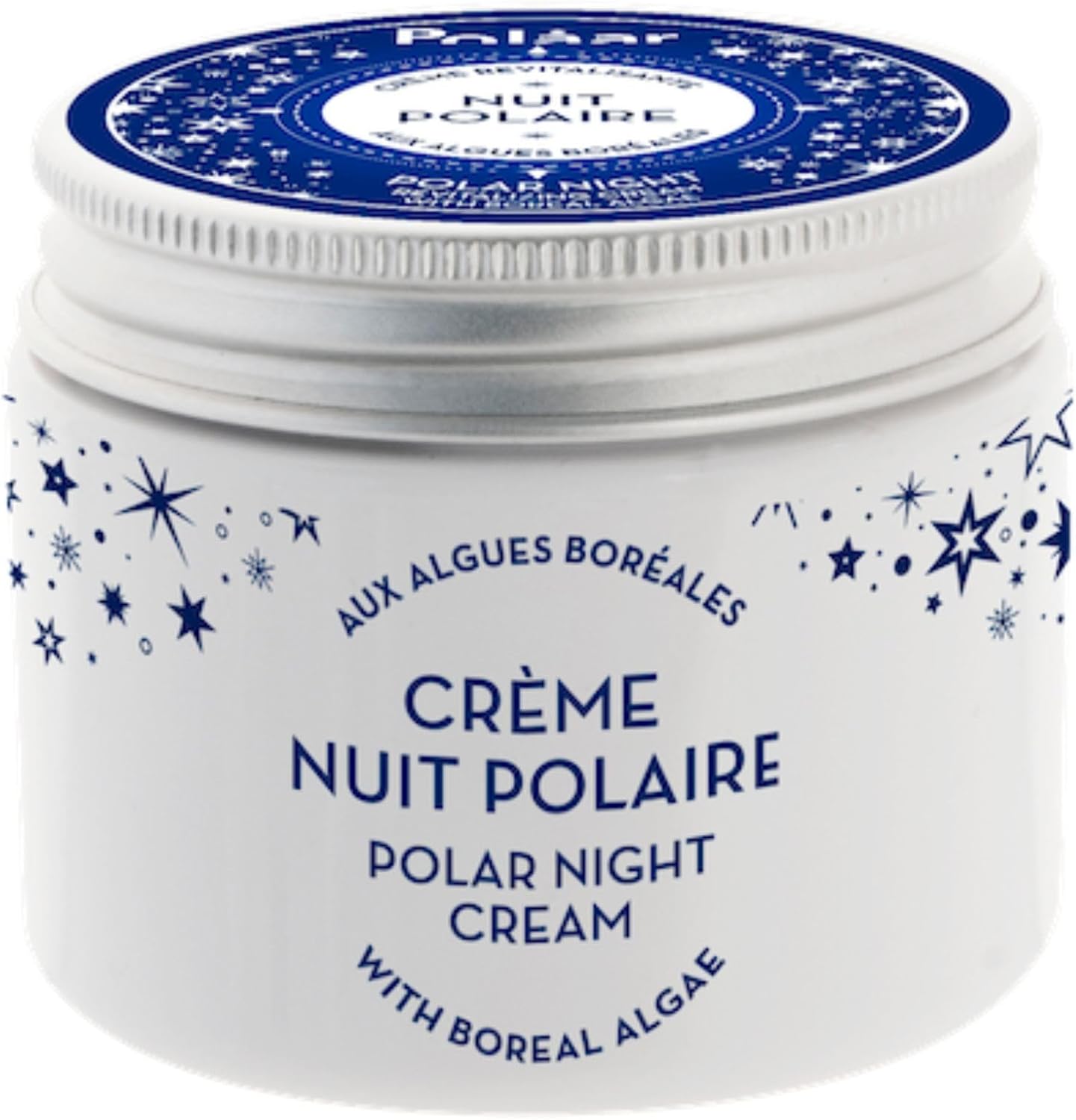 Crème Anti-âge Nuit Revitalisante Nuit Polaire aux Algues Boréales - Lisse rides et ridules, Détoxifie, Régénère - Tous types de peau - 95% Naturel, Vegan, Made in France - 50 ml Nouvelle composition