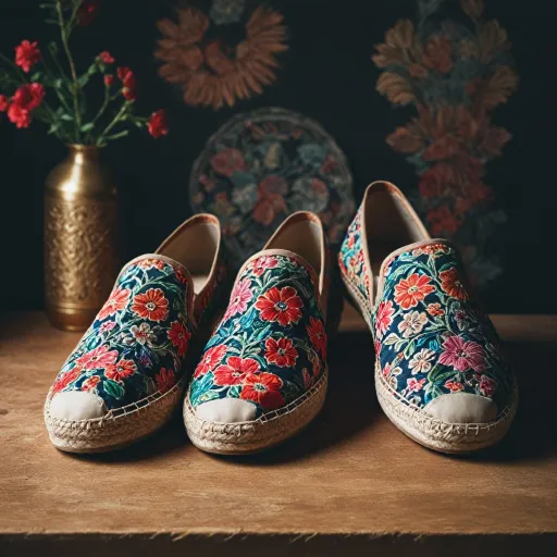 L'élégance des espadrilles brodées par Dolce & Gabbana