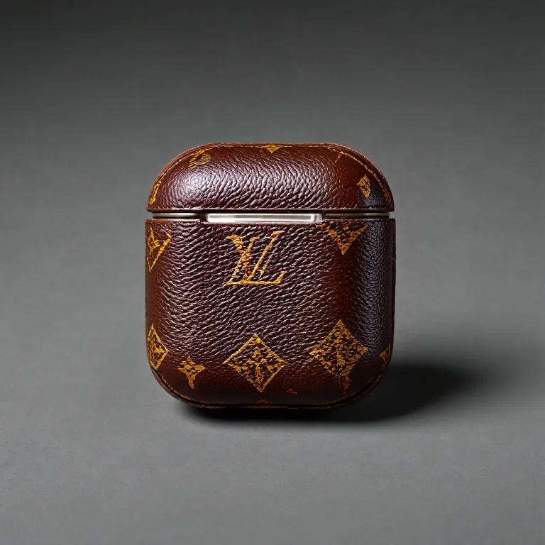 L'élégance intemporelle de l'étui en cuir pour AirPods par Louis Vuitton