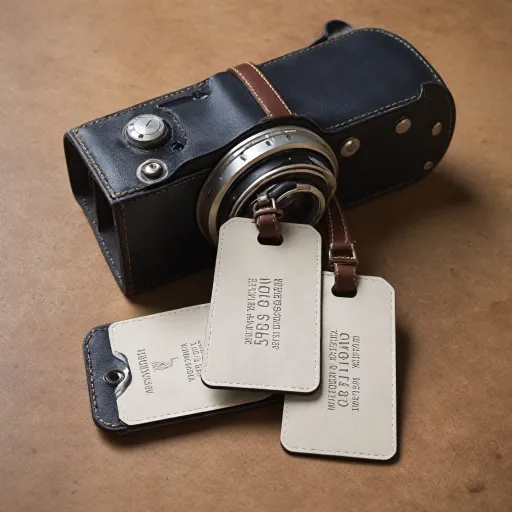 L'élégance intemporelle des étiquettes de bagage Smythson