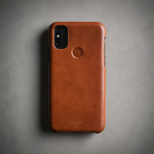 L'élégance intemporelle de l'étui en cuir pour smartphone signé Louis Vuitton