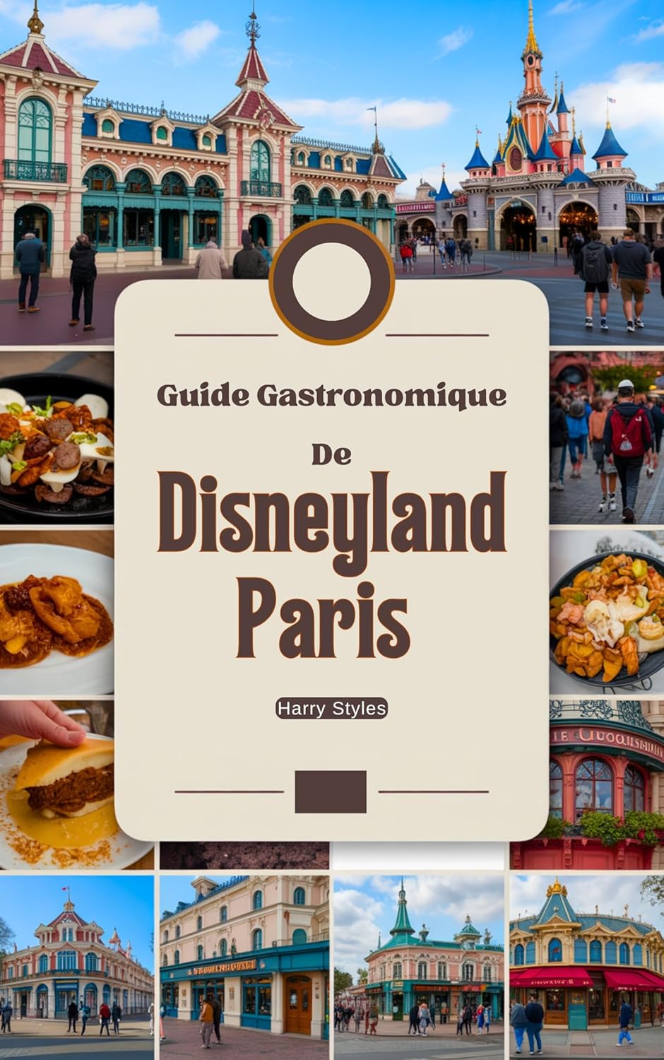 Guide gastronomique de Disneyland Paris: UN Un voyage culinaire magique avec images, cartes, dîners à thème, où manger, quoi manger, conseils d'initiés .. - aventure culinaire et des recettes Disney)
