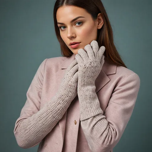 Les gants en laine pour femme signés Burberry : un accessoire de luxe incontournable
