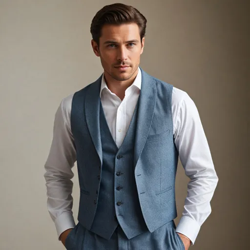 L'élégance intemporelle du gilet à col châle signé Zegna