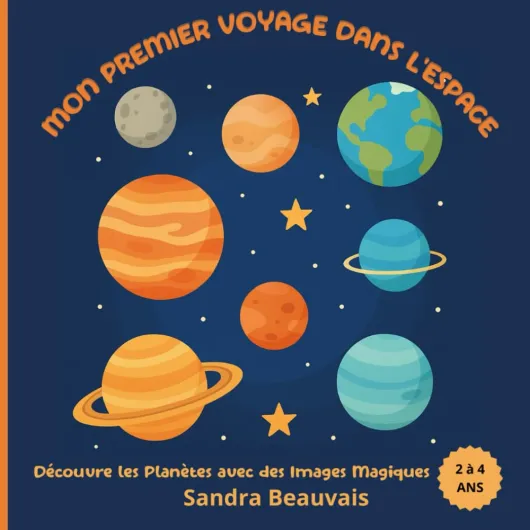 Mon Premier Voyage dans l’Espace – Découvre les Planètes avec des Images Magiques: Imagier éducatif et coloré pour enfants de 2 à 4 ans – 26 pages au .. - la curiosité et apprendre en s’amusant