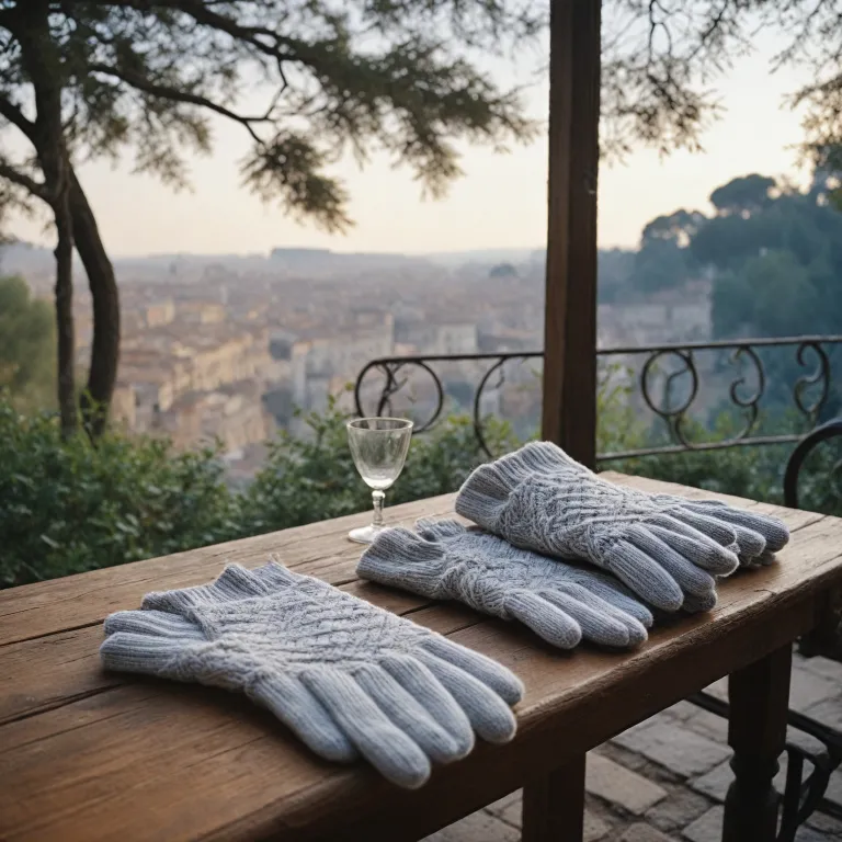 Élégance hivernale : les gants en cachemire de Max Mara