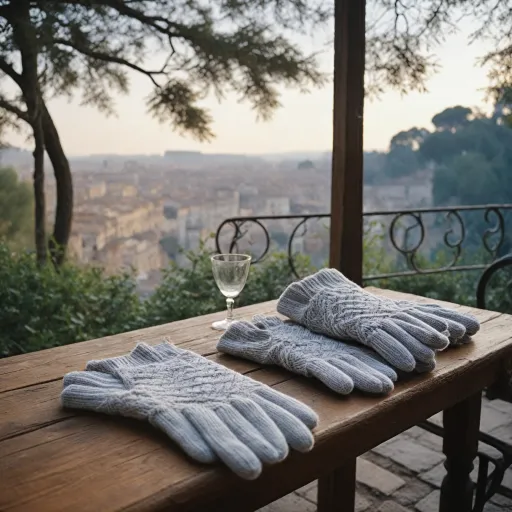 Élégance hivernale : les gants en cachemire de Max Mara