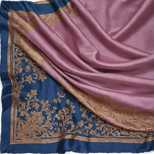 Élégance intemporelle : le foulard carré en soie Dior à motif oblique