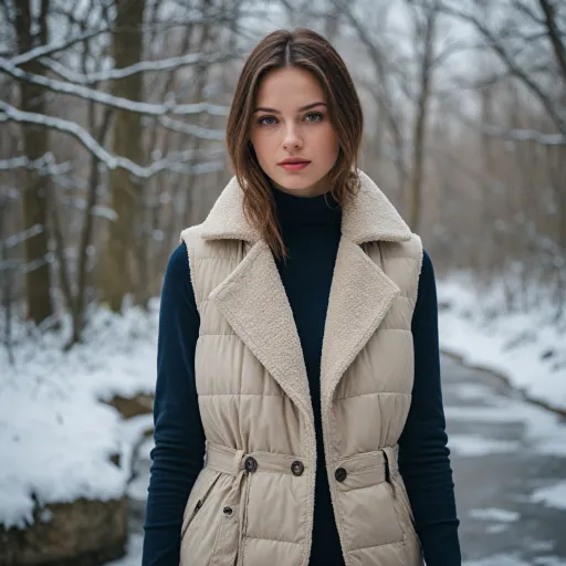 L'élégance hivernale : le gilet signé Balenciaga