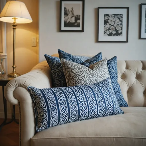 L'élégance intemporelle des housses de coussin par Jean Paul Gaultier