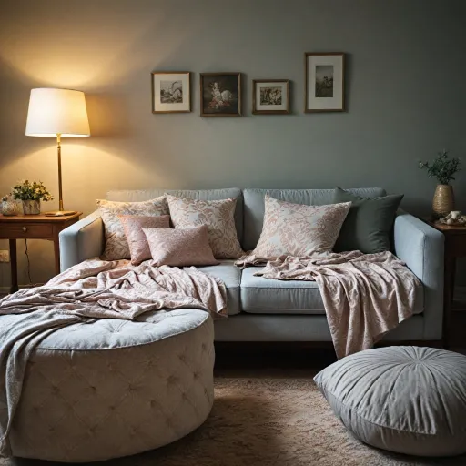 L'élégance du homewear à motifs frette