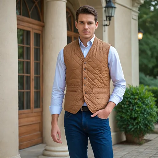 Le charme intemporel du gilet matelassé signé Moncler