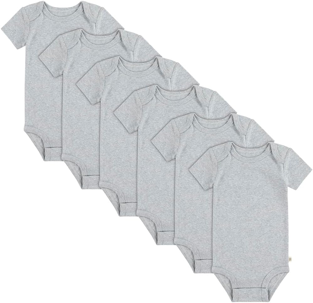 Huggies Little Hugs Débardeur Bambins (Lot de 6) Mixte bébé 6 mois LIGHT GREY HTR