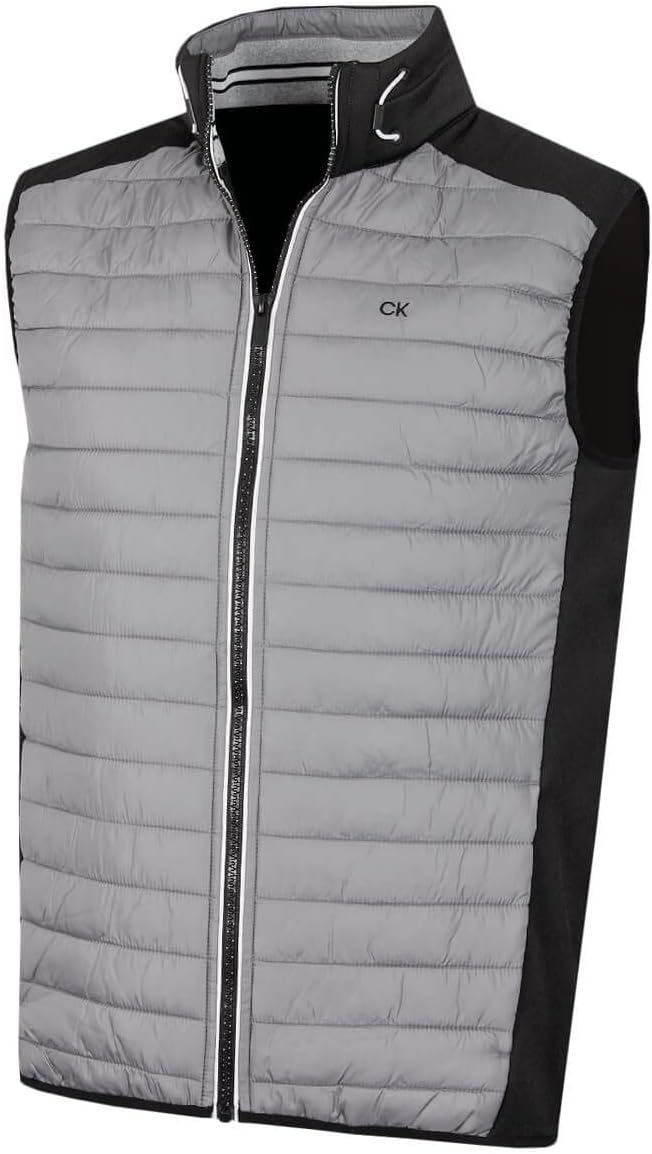 Hybrid CK Insulate Gilet léger pour Homme XL Argent/Noir