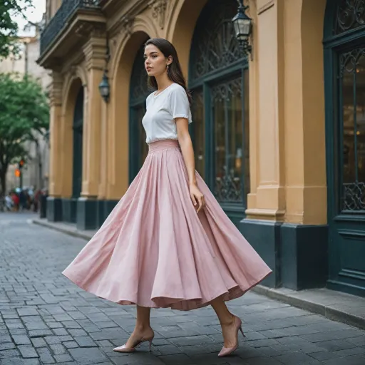 L'élégance intemporelle de la jupe midi signée Chanel