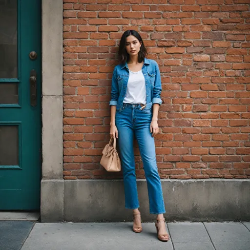 Le charme intemporel du jean droit par Acne Studios