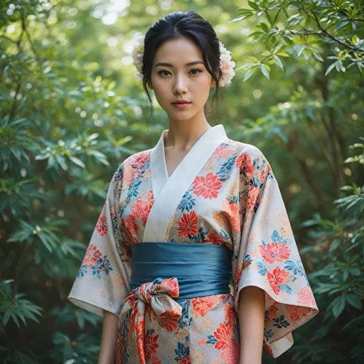 L'élégance intemporelle du kimono Gucci à motifs