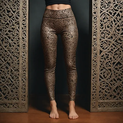 L'élégance des leggings de luxe par Gucci