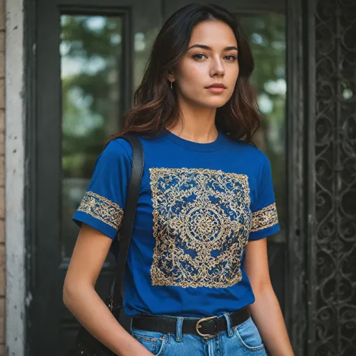 Les t-shirts de créateur signés Dolce & Gabbana : une touche de luxe au quotidien
