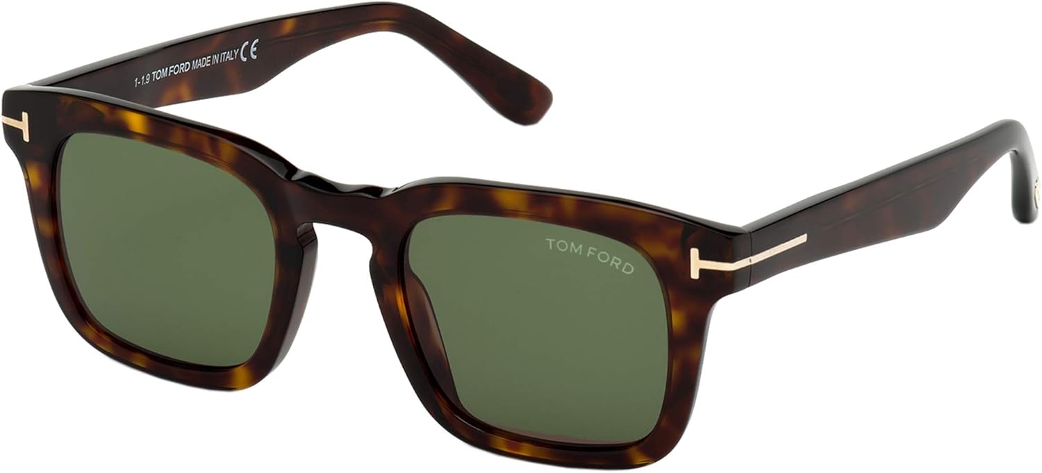 Tom Ford Lunettes de Soleil Mixte 50/22/145 Marron Foncé